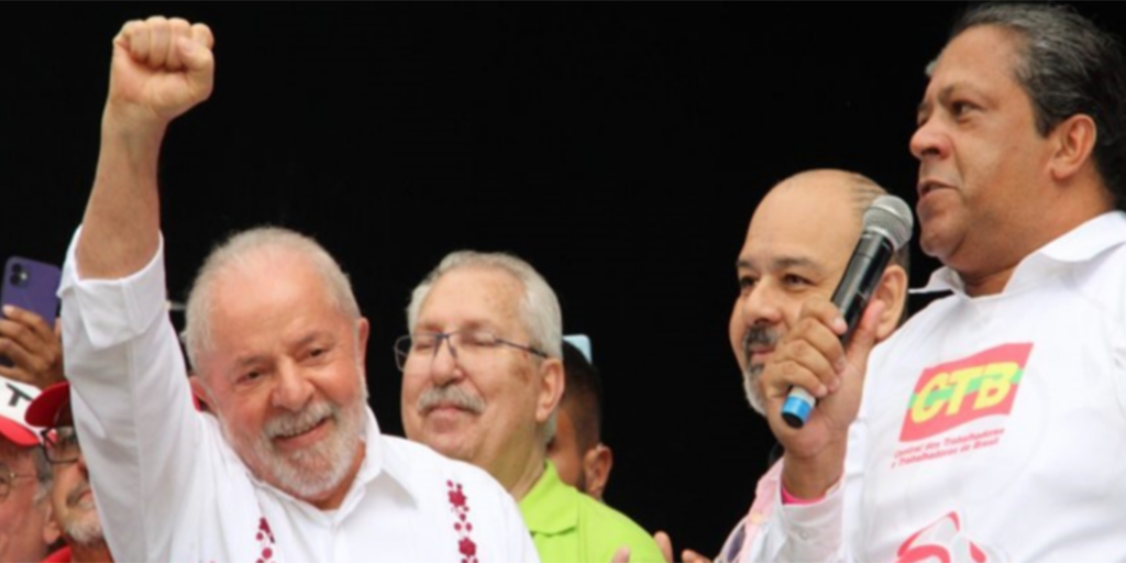 Presidente Lula estará presente no ato nacional unificado na Neo Química Arena (estádio do Corinthians), em São Paulo.